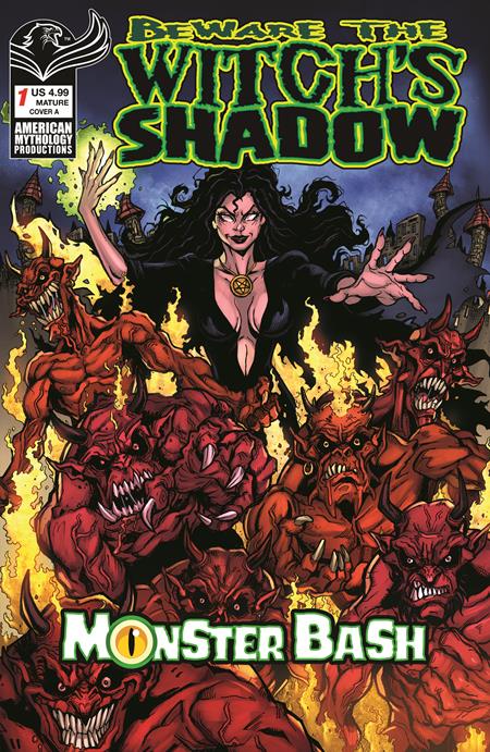 BEWARE THE WITCHS SHADOW MONSTER BASH #1 CVR A PUIS CALZADA (MR) (Pre-Order by 08/31/26 | Est. In-Store: 09/30/26 | Ships after release)