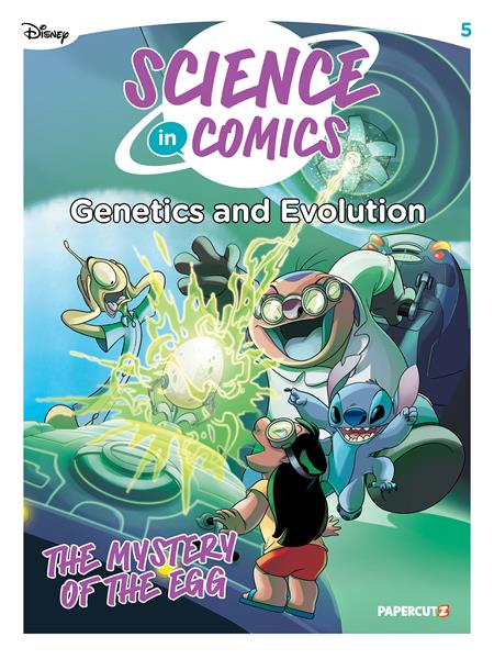 DISNEY SCIENCE IN COMICS TP VOL 05 GENETICS AND EVOLUTION (Pre-Order by 10/12/26 | Est. In-Store: 11/04/26 | Ships after release)