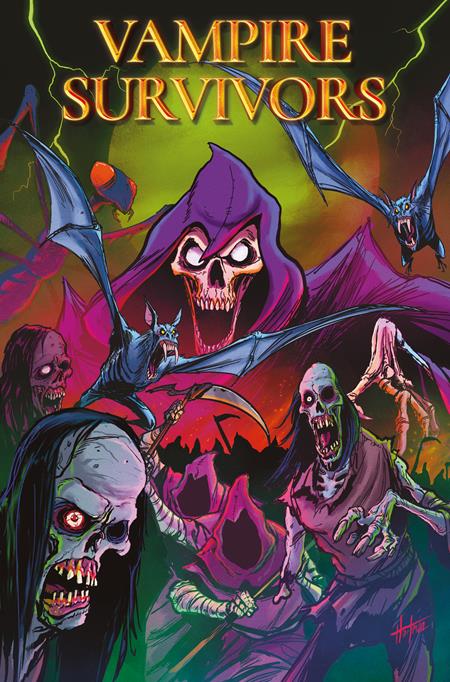 VAMPIRE SURVIVORS #1 (OF 4) CVR E DAVID HARTMAN FOIL VAR (Pre-Order by 08/03/26 | Est. In-Store: 09/09/26 | Ships after release)
