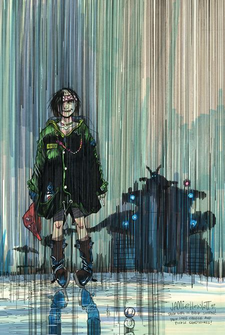 TANK GIRL BLUE HELMET SUMMER SPECIAL #1 (ONE SHOT) CVR C JAMIE HEWLETT VIRGIN CARDSTOCK VAR (MR) (Pre-Order by 08/17/26 | Est. In-Store: 09/09/26 | Ships after release)