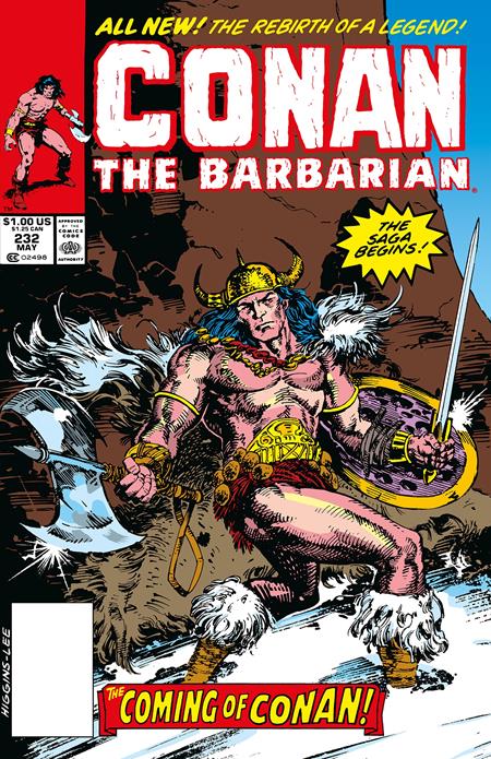 CONAN THE BARBARIAN THE ORIGINAL COMICS OMNIBUS HC VOL 09 REGULAR EDITION MICHAEL HIGGINS (MR) (Pre-Order by 08/24/26 | Est. In-Store: 09/16/26 | Ships after release)