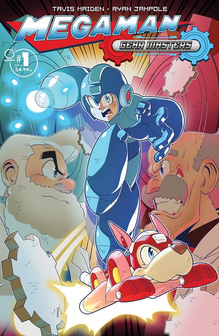 MEGA MAN GEAR MASTERS #1 (OF 5) CVR A RYAN JAMPOLE (Pre-Order by 08/10/26 | Est. In-Store: 09/23/26 | Ships after release)