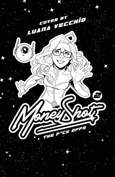 MONEY SHOT THE F* OFFS #2 (OF 5) CVR H LUANA VECCHIO NSFW BLACK BAG FULL ART VAR (MR) (Pre-Order by 08/31/26 | Est. In-Store: 09/30/26 | Ships after release)