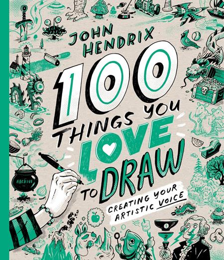 100 THINGS YOU LOVE TO DRAW HC (Pre-Order by 09/07/26 | Est. In-Store: 10/21/26 | Ships after release)