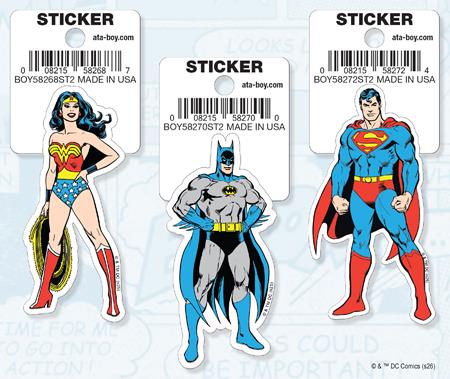 ATA-BOY DC FIGURE 9 STICKER PACK (NET) (Pre-Order by 08/31/26 | Est. In-Store: 10/14/26 | Ships after release)