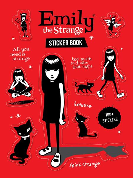 EMILY THE STRANGE STICKER BOOK TP (Pre-Order by 09/21/26 | Est. In-Store: 10/21/26 | Ships after release)