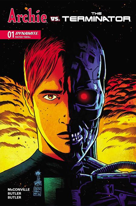 ARCHIE VS THE TERMINATOR #1 CVR A FRANCESCO FRANCAVILLA (Pre-Order by 09/14/26 | Est. In-Store: 10/07/26 | Ships after release)