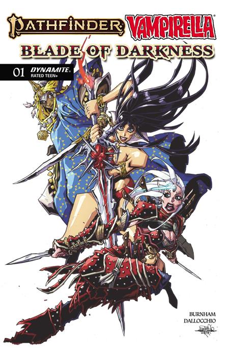 PATHFINDER VAMPIRELLA BLADE OF DARKNESS #1 CVR B ANDREW HUERTA VAR (Pre-Order by 10/05/26 | Est. In-Store: 10/28/26 | Ships after release)