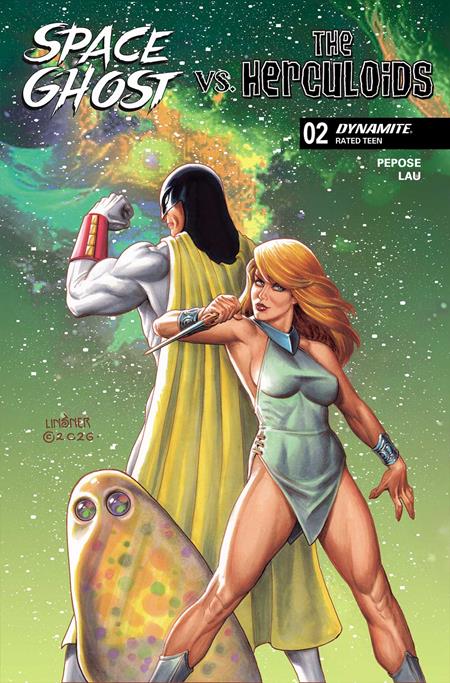 SPACE GHOST VS THE HERCULOIDS #2 CVR C JOSEPH MICHAEL LINSNER VAR (Pre-Order by 09/28/26 | Est. In-Store: 10/21/26 | Ships after release)