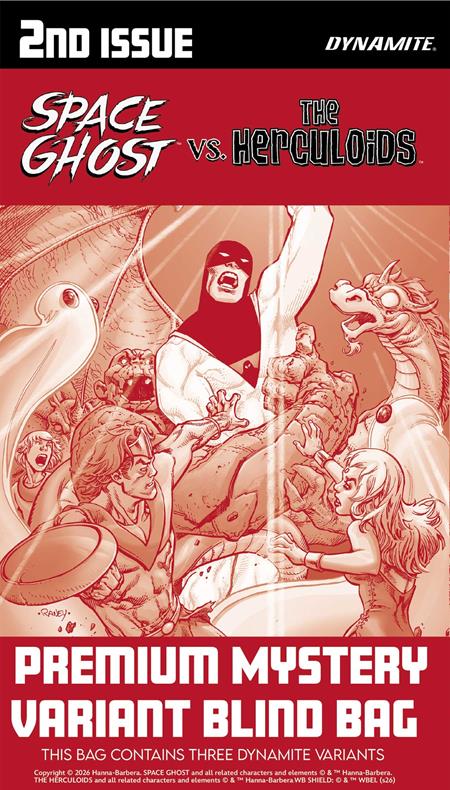 SPACE GHOST VS THE HERCULOIDS #2 CVR H PREMIUM MYSTERY BLIND BAG VAR (Pre-Order by 09/28/26 | Est. In-Store: 10/21/26 | Ships after release)