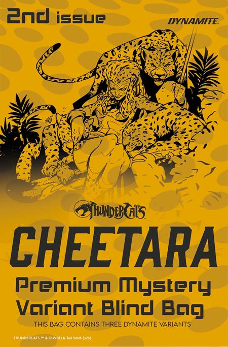 THUNDERCATS CHEETARA #2 CVR H PREMIUM MYSTERY BLIND BAG VAR (Pre-Order by 09/28/26 | Est. In-Store: 10/21/26 | Ships after release)
