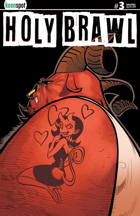 HOLY BRAWL #3 (OF 5) CVR B ATHILA FABBIO HOLOFOIL VAR (Pre-Order by 08/31/26 | Est. In-Store: 10/07/26 | Ships after release)