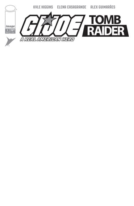 GI JOE A REAL AMERICAN HERO TOMB RAIDER #1 (OF 5) CVR G BLANK SKETCH VAR (Pre-Order by 09/14/26 | Est. In-Store: 10/07/26 | Ships after release)