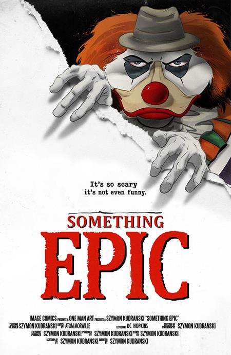 SOMETHING EPIC #16 CVR C SZYMON KUDRANSKI IT HOMAGE VAR (Pre-Order by 09/28/26 | Est. In-Store: 10/21/26 | Ships after release)