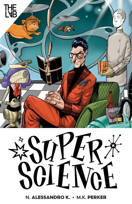SUPER SCIENCE TP VOL 01 (THE LAB PORTABLE EDITION) (Pre-Order by 09/21/26 | Est. In-Store: 10/14/26 | Ships after release)