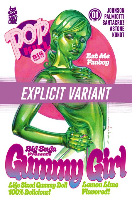 POP KILL BIG CANDY #1 (OF 4) CVR G BRIAN STELFREEZE BLACK BAG CARDSTOCK VAR (MR) (Pre-Order by 09/14/26 | Est. In-Store: 10/07/26 | Ships after release)