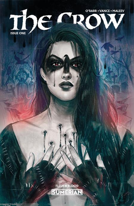 CROW FLESH AND BLOOD #1 CVR A SUSPIRIA VILCHEZ (MR) (Pre-Order by 08/31/26 | Est. In-Store: 10/07/26 | Ships after release)