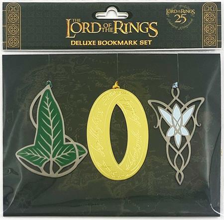 LORD OF THE RINGS DELUXE BOOKMARK SET (SET OF 3) (Pre-Order by 09/07/26 | Est. In-Store: 10/14/26 | Ships after release)