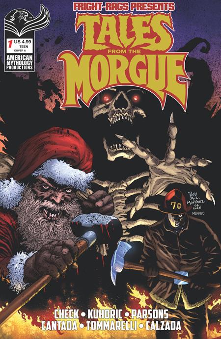 FRIGHT RAGS PRESENTS TALES FROM THE MORGUE #1 (ONE SHOT) CVR A ROY ALLAN MARTINEZ (Pre-Order by 09/28/26 | Est. In-Store: 10/28/26 | Ships after release)