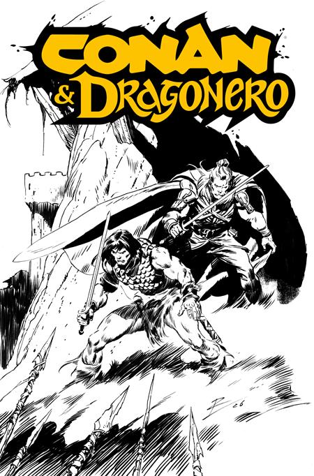 CONAN & DRAGONERO #1 SDCC EXCLUSIVE ROB DE LA TORRE INKS CARDSTOCK VAR (MR) (Pre-Order by 09/14/26 | Est. In-Store: 10/07/26 | Ships after release)