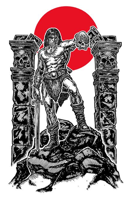 CONAN THE BARBARIAN TIDES OF THE TYRANT KING #2 (OF 4) CVR F MICAH ULRICH VIRGIN FOIL VAR (MR) (Pre-Order by 09/14/26 | Est. In-Store: 10/21/26 | Ships after release)