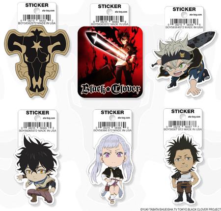 ATA-BOY BLACK CLOVER 18 STICKER PACK (NET) (Pre-Order by 09/28/26 | Est. In-Store: 11/11/26 | Ships after release)