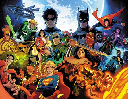 JUSTICE LEAGUE UNLIMITED #25 CVR I RAFAEL PEREZ WRAPAROUND CARD STOCK VAR (Pre-Order by 11/02/26 | Est. In-Store: 11/25/26 | Ships after release)