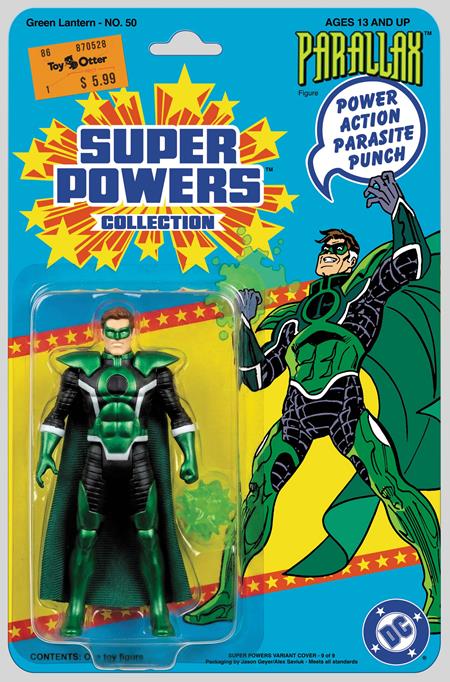 GREEN LANTERN #50 FACSIMILE EDITION CVR B JASON GEYER & ALEX SAVIUK PARALLAX SUPER POWERS CARD STOCK VAR (Pre-Order by 11/02/26 | Est. In-Store: 11/25/26 | Ships after release)