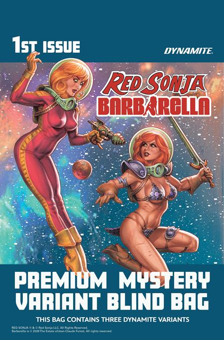RED SONJA BARBARELLA #1 CVR K PREMIUM MYSTERY BLIND BAG VAR (Pre-Order by 10/12/26 | Est. In-Store: 11/04/26 | Ships after release)