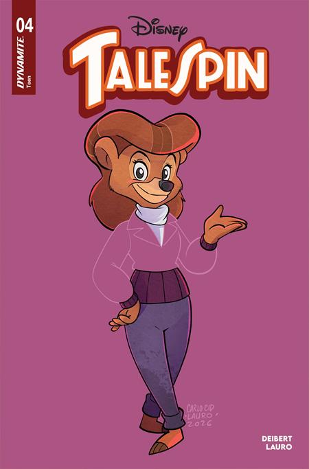 TALESPIN #4 CVR C CARLO LAURO COLOR BLEED VAR (Pre-Order by 10/19/26 | Est. In-Store: 11/11/26 | Ships after release)