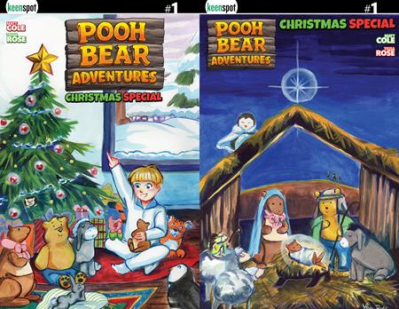 POOH BEAR ADVENTURES CHRISTMAS SPECIAL #1 (ONE SHOT) CVR D TESSA ROSE HOLOFOIL FLIP VAR (Pre-Order by 09/28/26 | Est. In-Store: 11/18/26 | Ships after release)