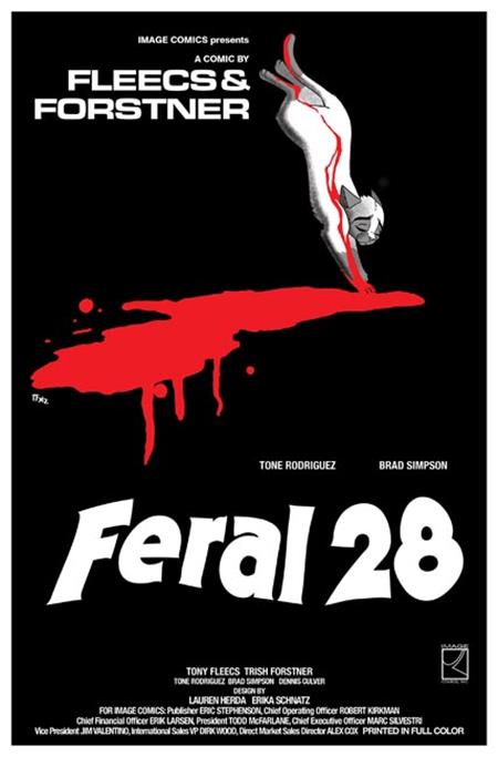 FERAL #28 CVR B TONY FLEECS & TRISH FORSTNER SUSPIRIA HOMAGE VAR (Pre-Order by 11/02/26 | Est. In-Store: 11/25/26 | Ships after release)