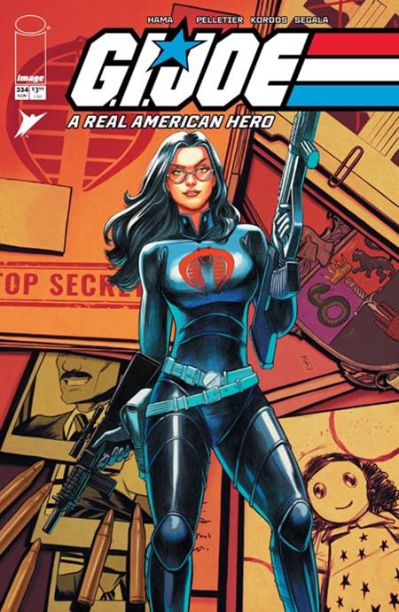 GI JOE A REAL AMERICAN HERO #334 CVR C NIMIT MALAVIA SECRET DOSSIER VAR (Pre-Order by 10/19/26 | Est. In-Store: 11/11/26 | Ships after release)