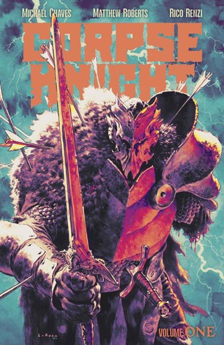 CORPSE KNIGHT TP VOL 01 DIRECT MARKET EXCLUSIVE MATTHEW ROBERTS & RICO RENZI CVR (Pre-Order by 09/28/26 | Est. In-Store: 11/04/26 | Ships after release)