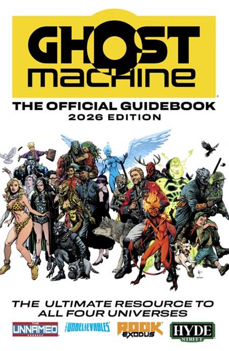 GHOST MACHINE GUIDEBOOK TP (Pre-Order by 10/05/26 | Est. In-Store: 11/11/26 | Ships after release)