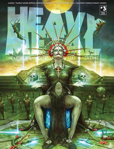 HEAVY METAL MAGAZINE HC #3 (MR) (Pre-Order by 10/05/26 | Est. In-Store: 11/11/26 | Ships after release)