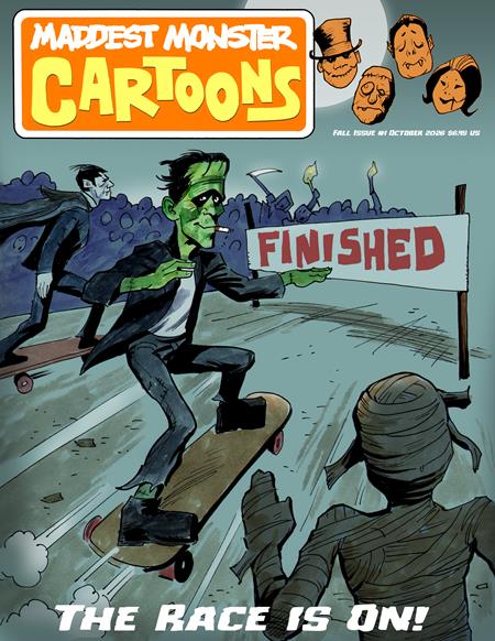 MADDEST MONSTER CARTOONS MAGAZINE #1 (Pre-Order by 09/28/26 | Est. In-Store: 11/11/26 | Ships after release)