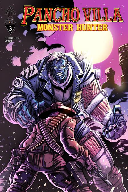 PANCHO VILLA MONSTER HUNTER #3 (OF 3) CVR A GUILLERMO VILLARREAL (Pre-Order by 10/05/26 | Est. In-Store: 11/11/26 | Ships after release)
