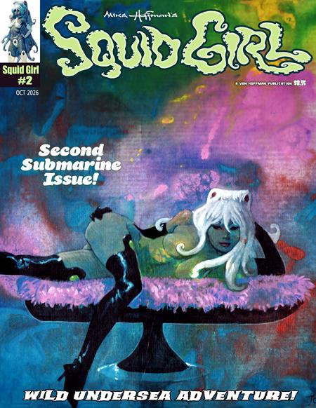 SQUID GIRL MAGAZINE #2 (MR) (Pre-Order by 09/28/26 | Est. In-Store: 11/11/26 | Ships after release)
