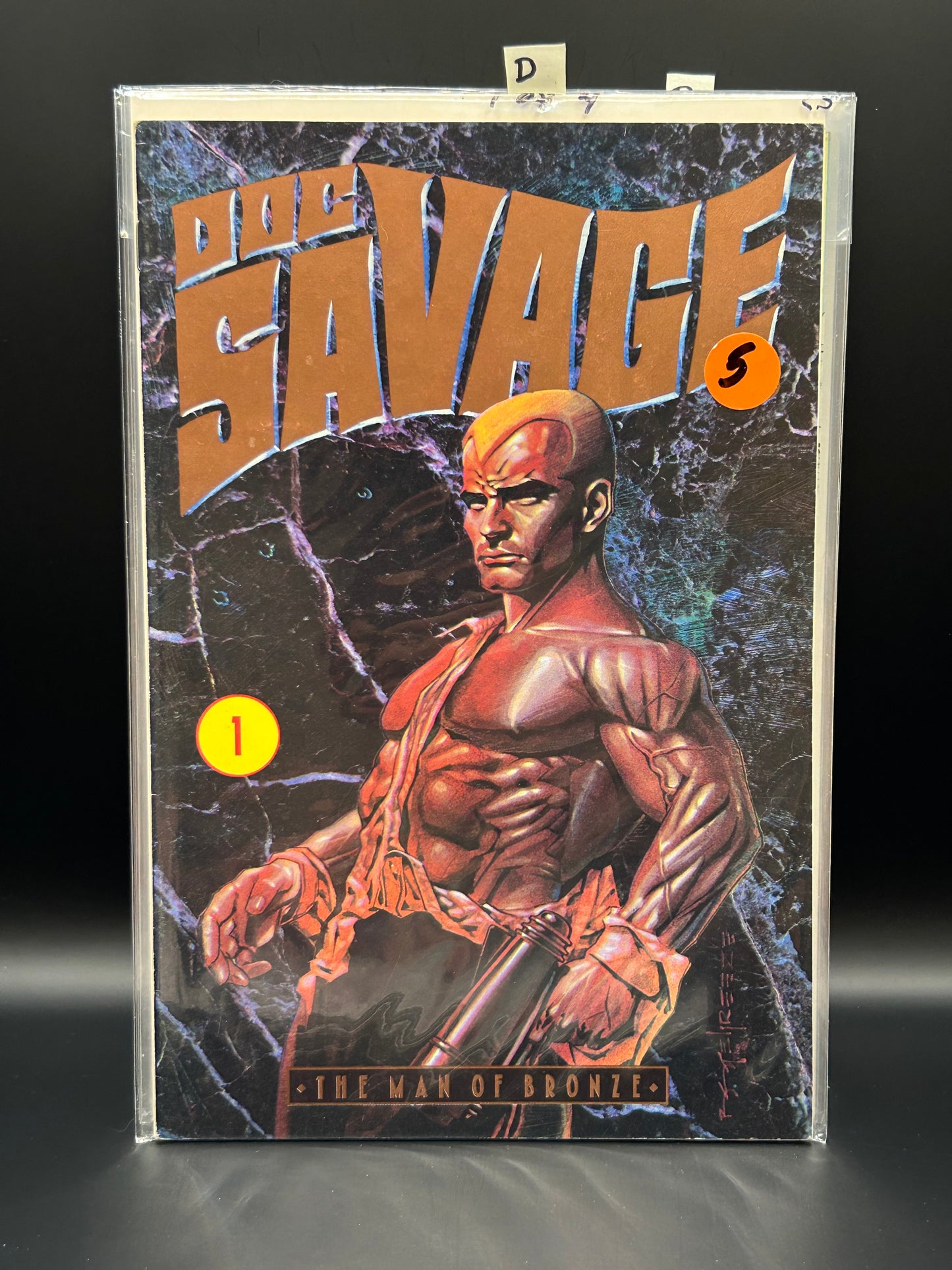 #1 Doc Savage The Man of Bronze (1991 Millennium)