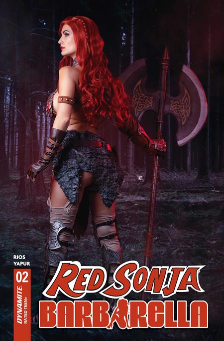 RED SONJA BARBARELLA #2 CVR D COSPLAY IVY RED SONJA VAR (Pre-Order by 11/09/26 | Est. In-Store: 12/02/26 | Ships after release)