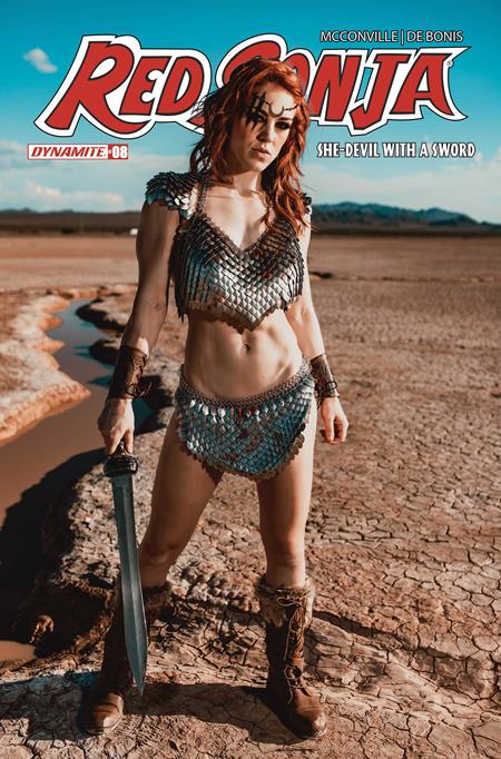 RED SONJA SHE DEVIL WITH A SWORD #8 CVR E COSPLAY MOLLY STEWART VAR (Pre-Order by 11/09/26 | Est. In-Store: 12/09/26 | Ships after release)