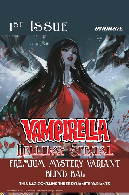 VAMPIRELLA HELLIDAY SPECIAL 2026 #1 (ONE SHOT) CVR G PREMIUM MYSTERY BLIND BAG VAR (Pre-Order by 11/09/26 | Est. In-Store: 12/09/26 | Ships after release)