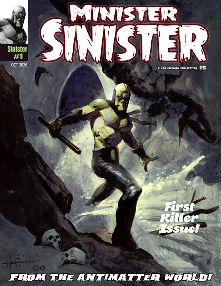 MINISTER SINISTER MAGAZINE #1 (MR) (Pre-Order by 10/26/26 | Est. In-Store: 12/02/26 | Ships after release)