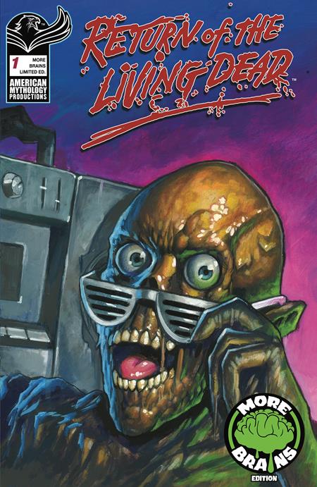 RETURN LIVING DEAD #1 PAUL MAITLAND MORE BRAINS LIMITED EDITION (MR) (Pre-Order by 10/26/26 | Est. In-Store: 12/02/26 | Ships after release)