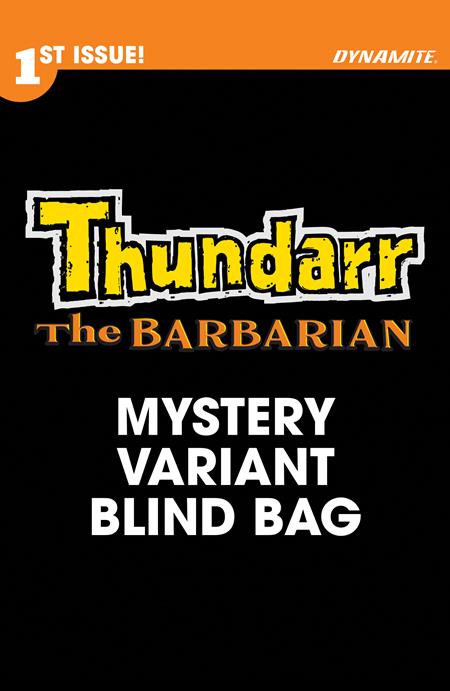 THUNDARR THE BARBARIAN #1 CVR I BLIND BAG VAR (Order By 12/15/2025) (Estimated In Store By 01/21/2026)