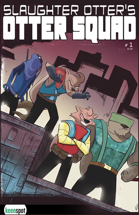 OTTER SQUAD #1 CVR B J HAMMOND TMNT #1 HOMAGE VAR (Order By 12/15/2025) (Estimated In Store By 01/28/2026)