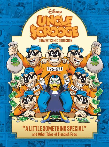 DISNEY GREATEST COMICS COLLECTION HC VOL 01 UNCLE SCROOGE A LITTLE SOMETHING SPECIAL AND OTHER TALES OF FIENDISH FOES (Order By 12/15/2025) (Estimated In Store By 04/08/2026)