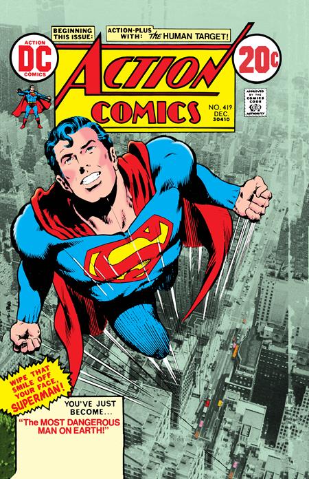 ACTION COMICS #419 FACSIMILE EDITION CVR A NEAL ADAMS (Order By 02/02/26) (Estimated In Store By 02/25/26)