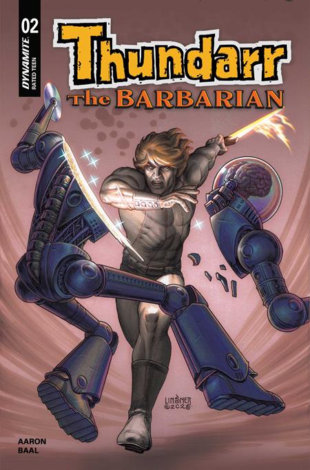 THUNDARR THE BARBARIAN #2 CVR D JOSEPH MICHAEL LINSNER VAR (Order By 02/02/26) (Estimated In Store By 02/25/26)